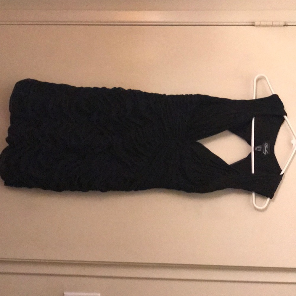 Adrianna Papell little black dress, size 6